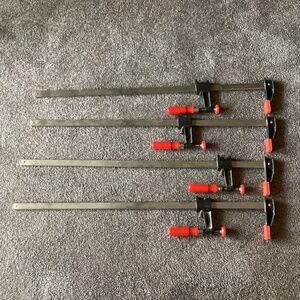 Set of 28” Bar Clamps (4) EUC